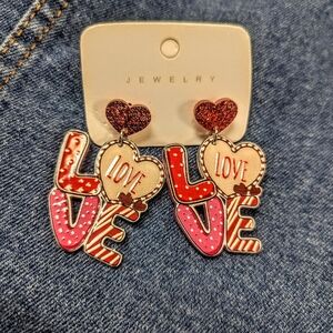 Heart Love Earrings